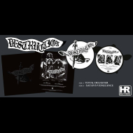 DESTRUCTION Total Desaster/ Satan's Vengeance PICTURE SHAPE [VINYL 12"]
